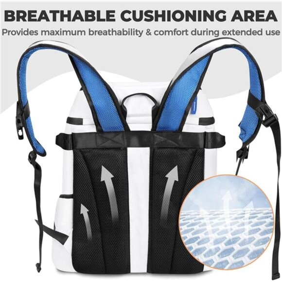 Backpack Cooler 36/54 Cans Insulated Waterproof Cooler Bag for 20 Hours - Picture 3 of 7